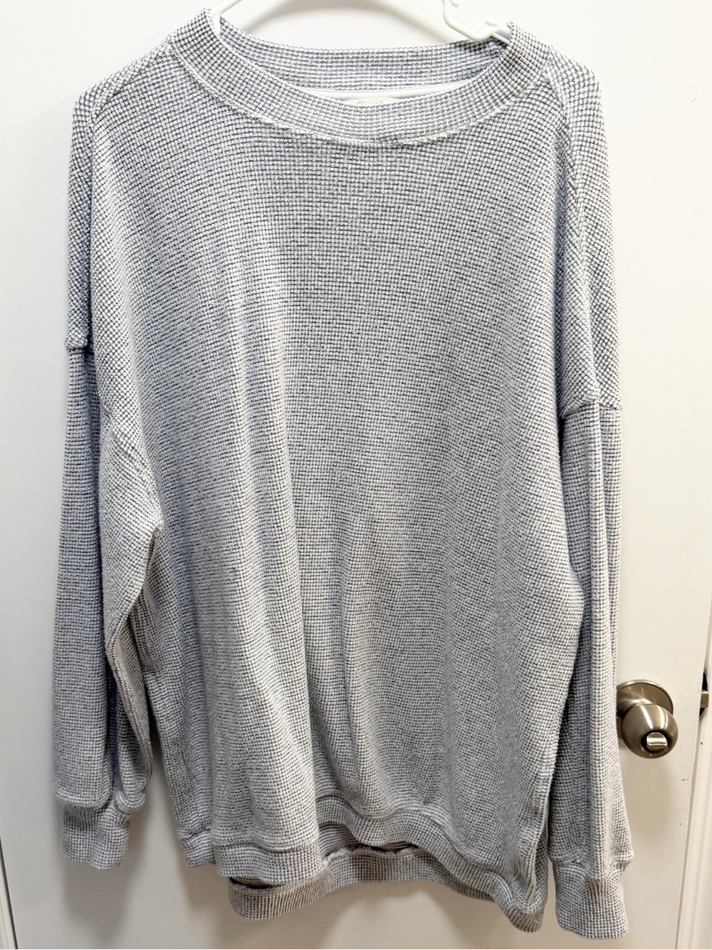 Aerie getaway waffle sweatshirt